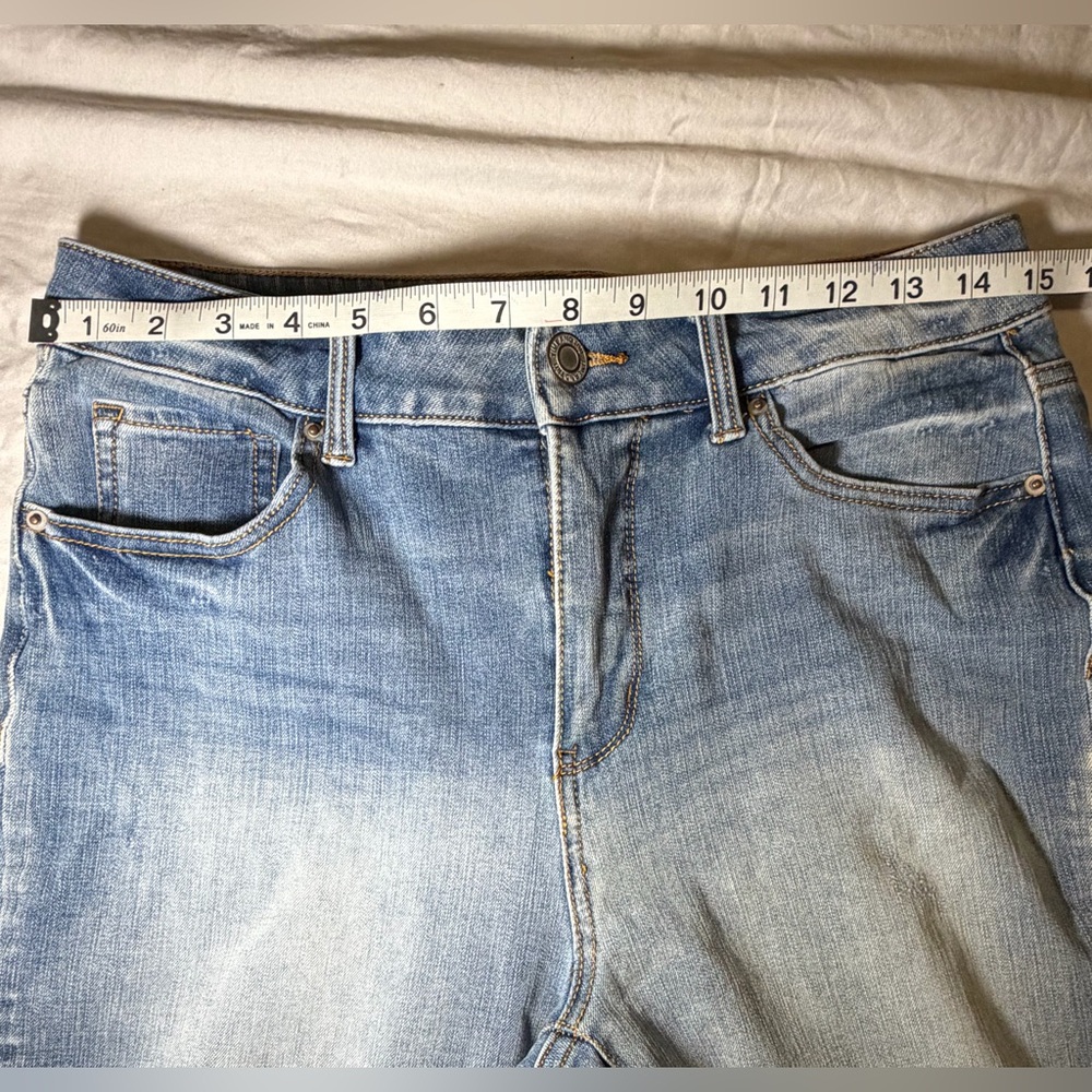 Time and Tru High Rise Skinny Jeans Medium Wash - Picture 5 of 9